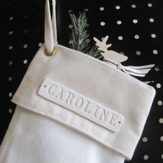 Personalized Christmas Stocking by Paloma's Nest